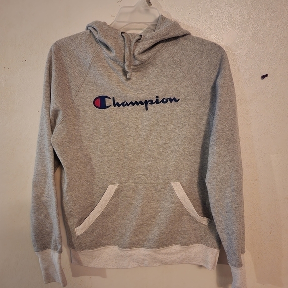 Champion Gray Hoodie Womens Size S - Picture 1 of 4
